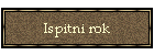 Ispitni rok