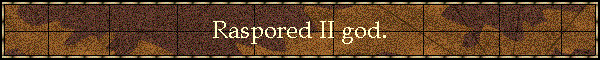 Raspored II god.